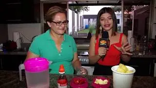 Cocina Fácil --- Batido de Banano Piña y Fresa