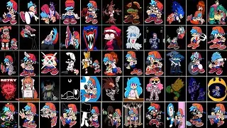 Top 50+ The Best Game Over Screen Compilation in FNF - Friday Night Funkin