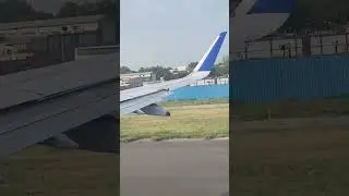 Mynah Travelling in IndiGO... #flight #indigo #delhi #travel #aeroplane #takeoff