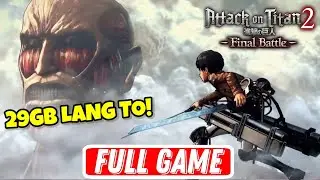 Attack On Titan 2: Final Battle PC Full Game | Walkthrough 🔥 Mr.Techie DIY