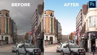 Architecture retouch Photoshop 