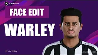 PES 2020 - WARLEY Face Edit | BOTAFOGO |  EFootball
