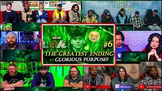 Glorious Purpose!! 🤯🌳 Loki 2x6 Finale Reaction Mashup | Glorious Purpose | Episode 6