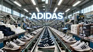 Inside the Adidas Factory: How MILLIONS of Adidas Shoes Are Made in Factory! (Full Process)