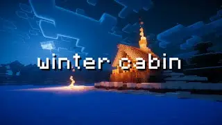 ❄️Minecraft Winter Cabin w/ C418 Music | 8 Hours