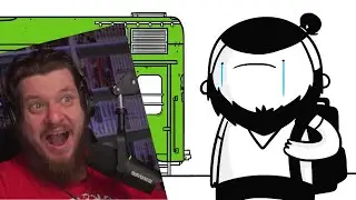 МЕРЗКАЯ история ИЗ ПОЕЗДА... (анимация) | РЕАКЦИЯ НА МАРМАЖА