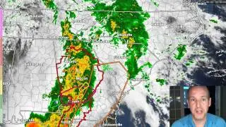 Quick rain and severe weather update: 4/19/2015