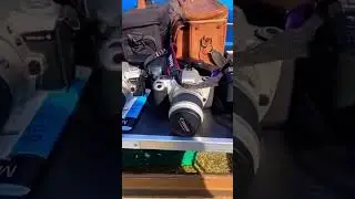 Барахолка в Англии.Car Boot.Камеры и фотоаппараты