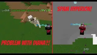 How to properly use your HYPERION for DIANA (Hypixel Skyblock)