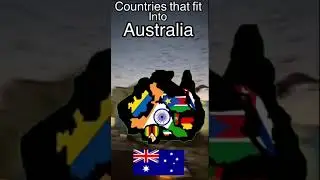 Countries that fit into Australia 🇦🇺