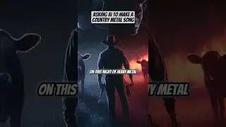 Asking Ai To Make A Country Metal Song "Cow Tippin' With The Devil" #aisong #aimusic #country #metal