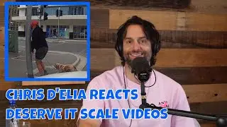 Chris D'Elia Reacts to More Deserve It Scale Videos