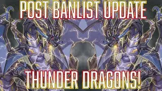 YUGIOH Thunder Dragon Deck Profile POST BANLIST SEP 2024! Double Colossus!