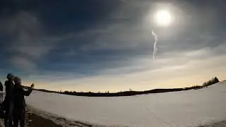2024 solar eclipse totality timelapse