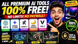 How to Use ChatGPT-5, Gemini 2.5 Pro & Veo 3 FREE in 2026 (No Subscription Needed!)