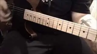Guitar Mill / Warmoth Esquire with Lepou Hybrit VST plugin and Amplitube 3 Vox AC30