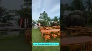 Notre poste de travail sur une ile