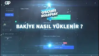 [MTA] OSCURİ ROLEPLAY ! FORUMDAN BAKİYE NASIL YÜKLENİR ???