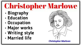 Christopher Marlowe📚 | Christopher Marlowe biography📖 | Christopher Marlowe Elizabethan playwright🖋