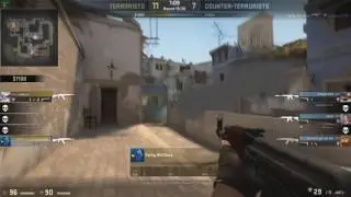 CS:GO - 4man clutch mirage