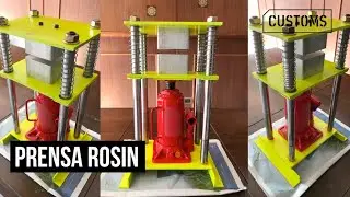 Como hacer una Prensa Rosin | CUSTOMS
