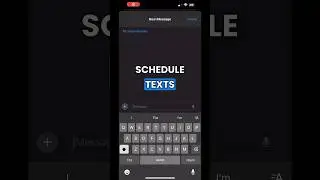 How to Schedule Texts on iPhone | iOS 18