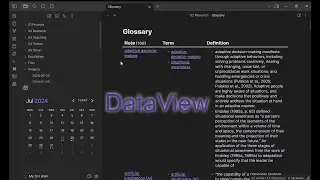 Obsidian tutorial 2: Automated To-Read Lists, Glossary, and Quotebook with DataView Plugin
