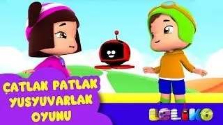 Leliko Bölüm 25 - Çatlak Patlak Yusyuvarlak - Çocuk Oyunu | Düşyeri