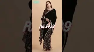 Top Saree Collection with Price| Online Saree Shopping | Myntra Sale Haul Video | FashCo |