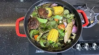 EASY WAY TO MAKE VEGETABLE STOCK AT HOME
