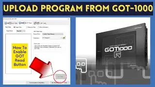 Upload Program From GOT-1000 Mitsubishi HMI