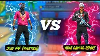 1vs1 Costume match with joy gaming vs Vikas Gaming esport