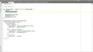 AngularJS - Tutorial Oficial: Parte 7
