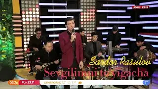 Sardor Rasulov - Sevgilimni to'yigacha (jonli ijro 2023)