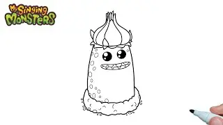 How to draw a Dipster Do from My Singing Monsters step by step