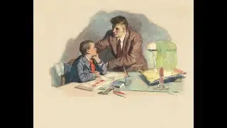 Учебники СССР* Сергей Михалков "Разговор с сыном" (отрывок), стих-е. "Родная речь", 3 класс. 1974 г