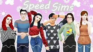 SPEED SIMS DE MIS AMIGO|| SIMS 4