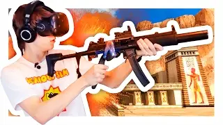A-A-A-A-А-A!!! В ВИРТУАЛЬНОЙ РЕАЛЬНОСТИ! - Serious Sam FE: VR - Часть 1