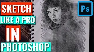 How to make Sketch effect in Photoshop (Very Simple Way!) || Photoshop Tutorial 2020