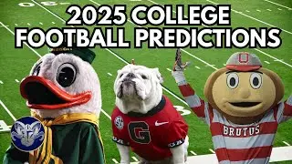 2025 CFB Predictions | Sports #cfb #football #ncaa #georgia #ohiostate #oregon #texas