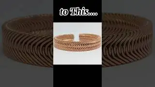 Handmade Copper Bracelet | Stunning Braided Cuff Tutorial | jewelry making 