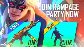 Join Rampage Party Redeem Code Kese Le || How To Take Join Rampage Party Redeem Code ||