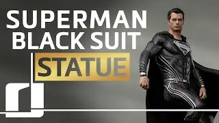 Superman Black Suit Art Scale 1/10 - Zack Snyder’s Justice League | Statue Reveal - Iron Studios