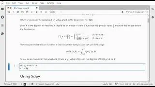 Python - Chi Square Distribution