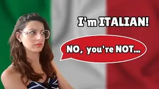 Are you ACTUALLY Italian?