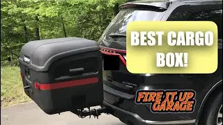 Best Cargo Box Review- STOWAWAY2 MAX Cargo Carrier - Hitch Mount vs. Rooftop car truck SUV Jeep