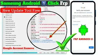 Samsung Frp Unlock Android 13 || New Android Utility Tool Update || Samsung ADB Failed! ||  Frp