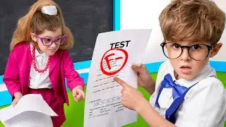 Eva and Friends Exam Adventure at School