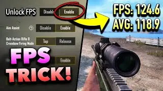 How to Unlock FPS Trick in PUBG Mobile! (Android Settings Tips and Tricks)