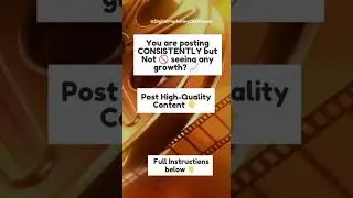 You are posting on Instagram but no results. Do this one thing. Post High-Quality Content